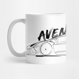 Lambo Aventador Mug